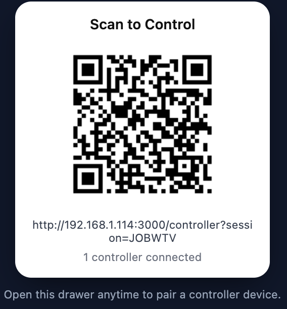 Controller connection example